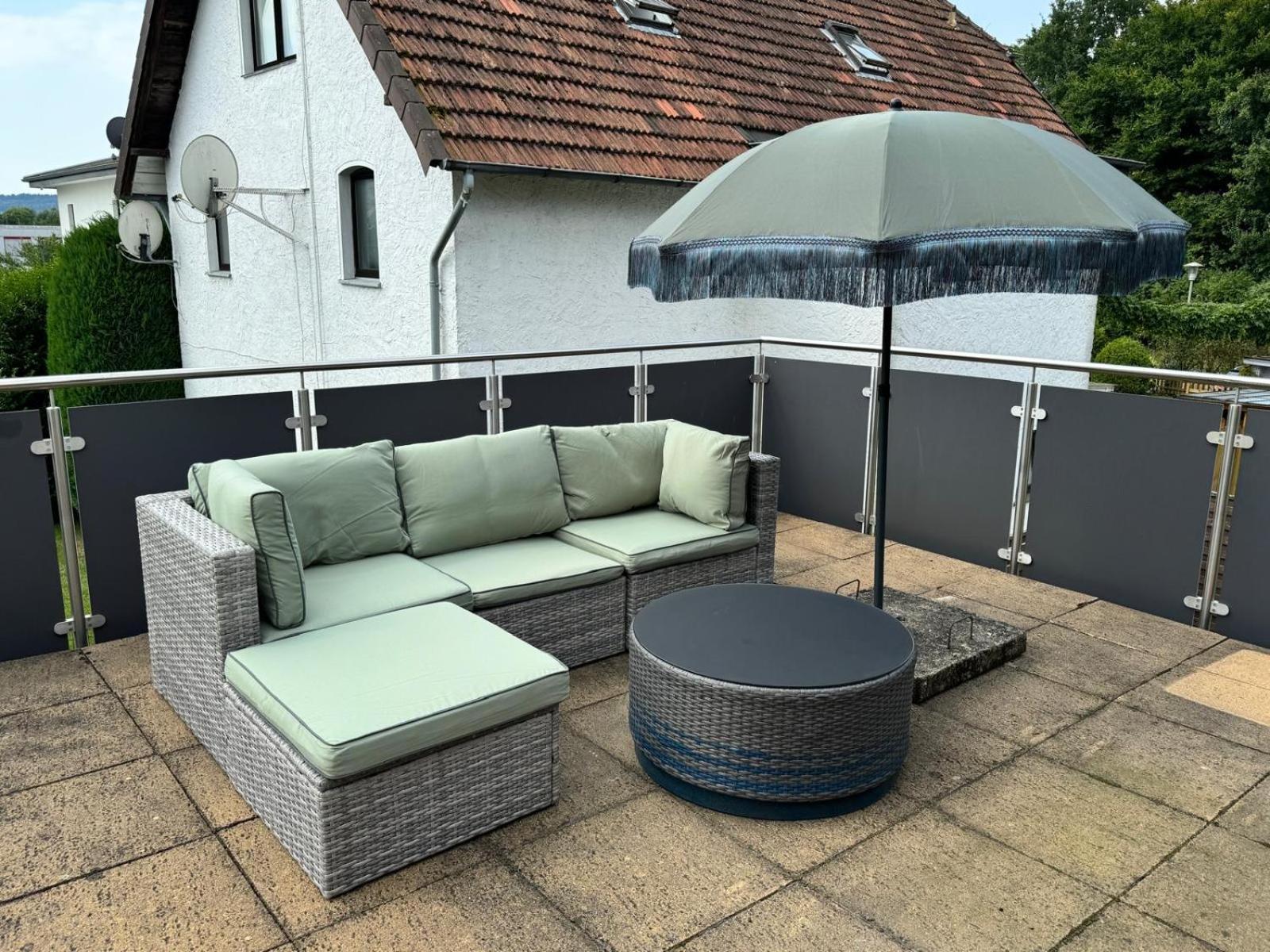 Ferienwohnung Mit Grosser Dachterrasse Bielefeld Exterior foto